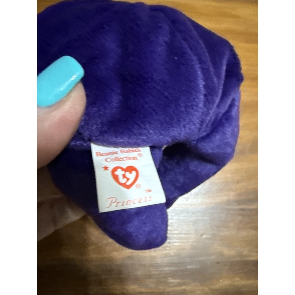 Lot 21 98 TY Princess Diana Beanie Buddy Large & Small - Picture 10 of 11